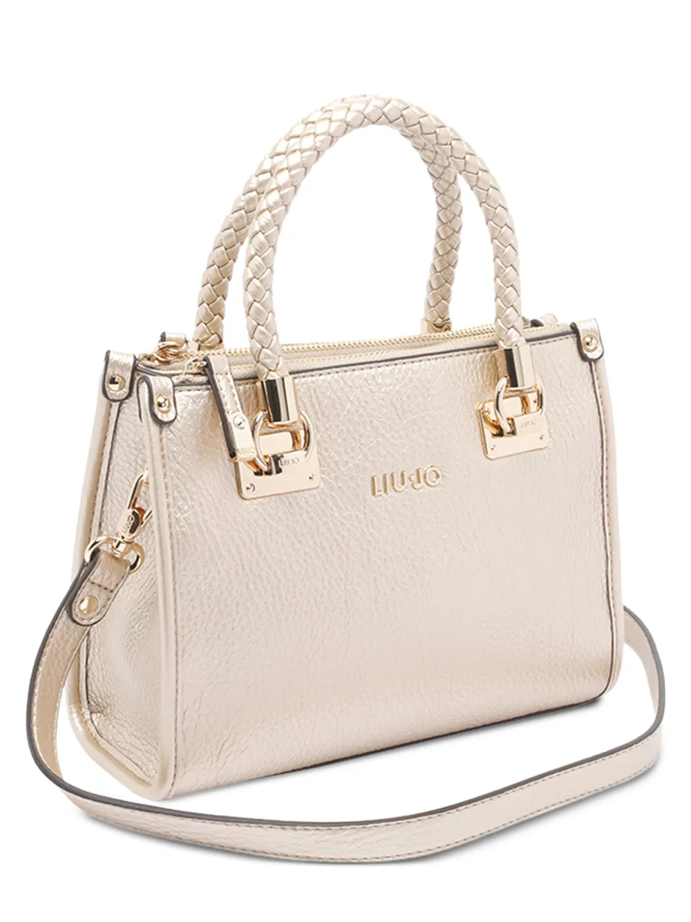 Сумка-тоут с логотипом LIU JO, золотой
Сумка-тоут с логотипом LIU JO, золотой