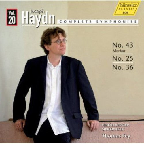 CD диск Haydn / Heidelberger Sinfoniker / Fey: Complete Symphonies 20 Nos 43 25 36
CD диск Haydn / Heidelberger Sinfoniker / Fey: Complete Symphonies 20 Nos 43 25 36