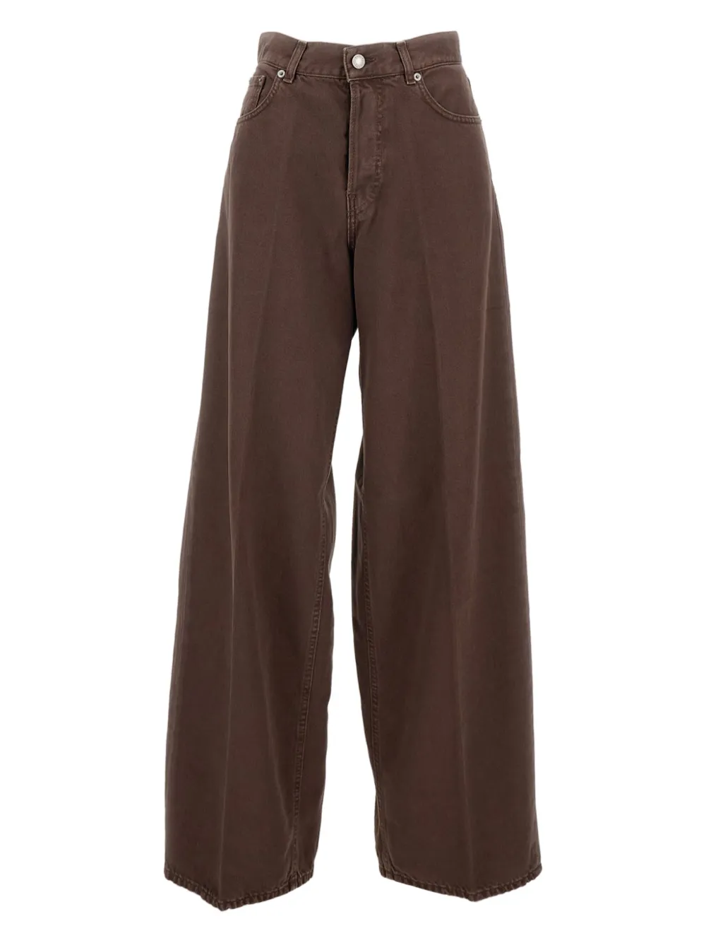 Джинсы с кожаной этикеткой и свободным кроем Haikure, коричневый
Джинсы с кожаной этикеткой и свободным кроем Haikure, коричневый