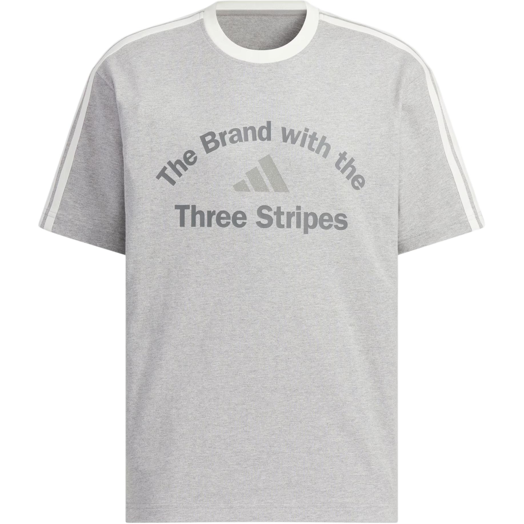 Футболка SS25 Loose Fit Adidas, серый/белый
Футболка SS25 Loose Fit Adidas, серый/белый