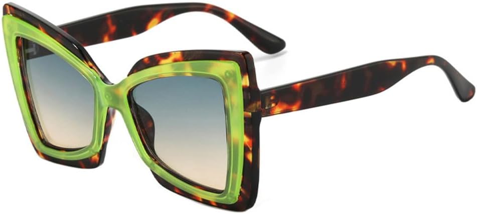 Солнцезащитные очки UV400 - увеличенный размер "кошачий глаз" с леопардовым градиентом, для женщин и мужчин, для бега и занятий спортом на открытом воздухе UYPTK, Leopard-blueyellow
Солнцезащитные очки UV400 - увеличенный размер "кошачий глаз" с леопардовым градиентом, для женщин и мужчин, для бега и занятий спортом на открытом воздухе UYPTK, Leopard-blueyellow