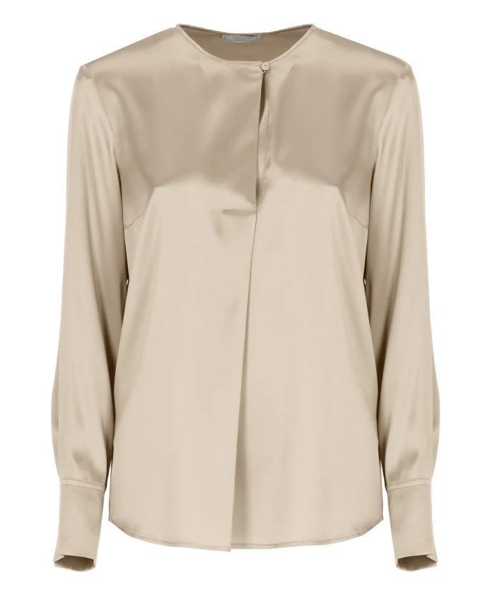Шелковая блузка Peserico, бежевый
Шелковая блузка Peserico, бежевый