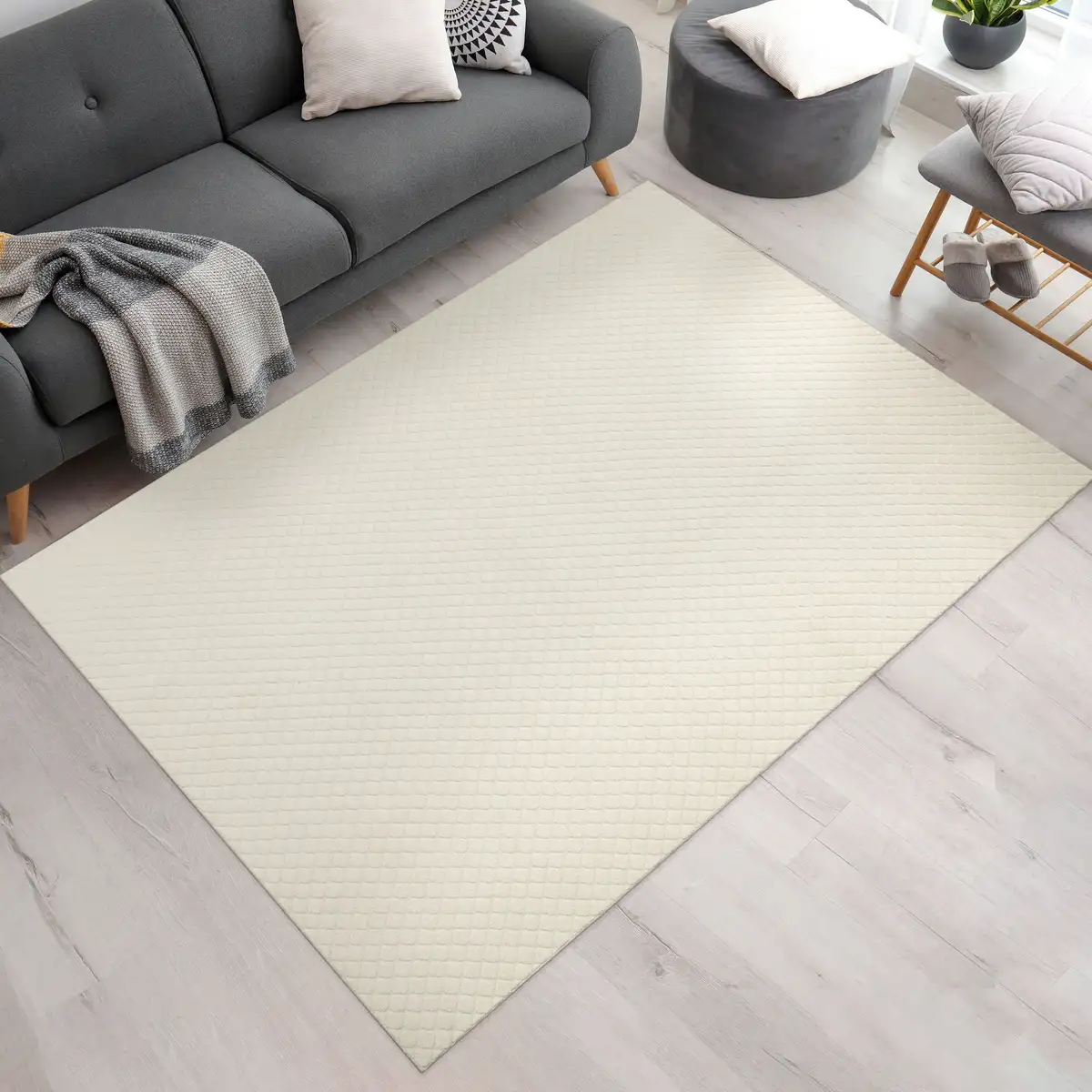 Ковер Paco Home "Rotterdam 591", прямоугольный, короткий ворс, однотонный, ромбовидный узор, 3D-эффект, мягкий и приятный 220х340 см, цвет Creme
Ковер Paco Home "Rotterdam 591", прямоугольный, короткий ворс, однотонный, ромбовидный узор, 3D-эффект, мягкий и приятный 220х340 см, цвет Creme