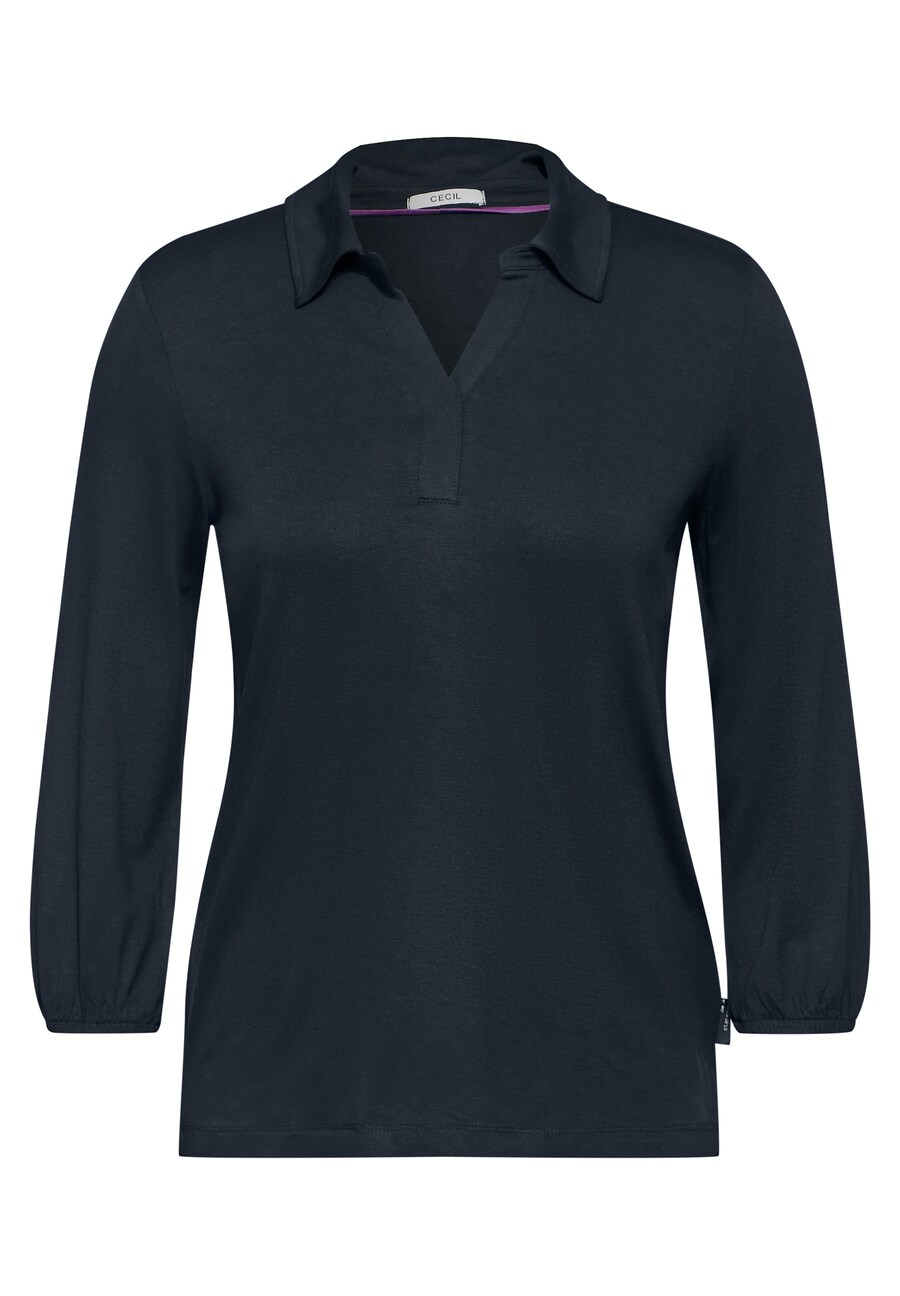 Блузка с коротким рукавом CECIL Blouse, ночной синий 
Блузка с коротким рукавом CECIL Blouse, ночной синий