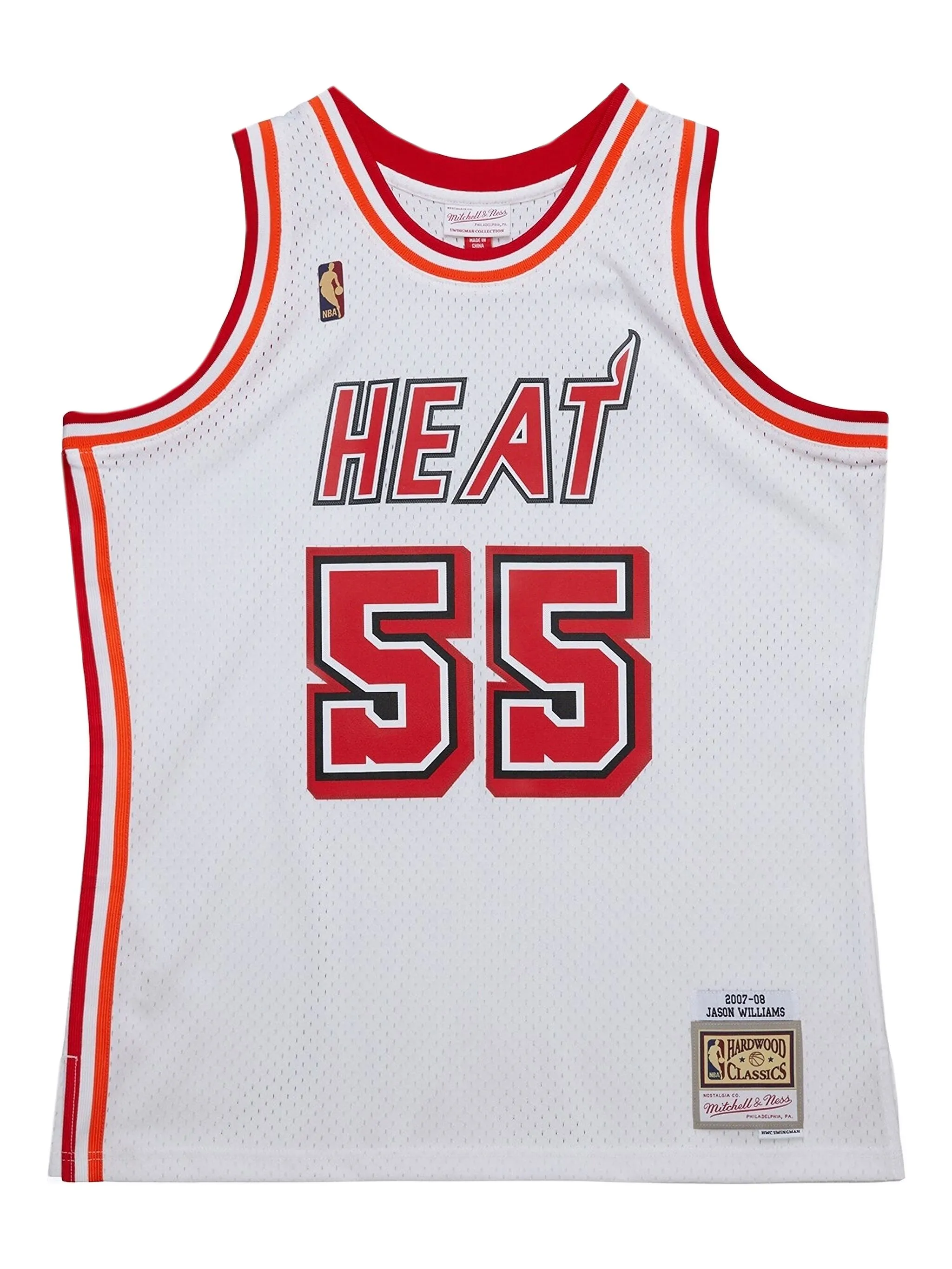 Топ Jason Williams Miami Heat из джерси (2007-08 годы) Mitchell & Ness, белый
Топ Jason Williams Miami Heat из джерси (2007-08 годы) Mitchell & Ness, белый
