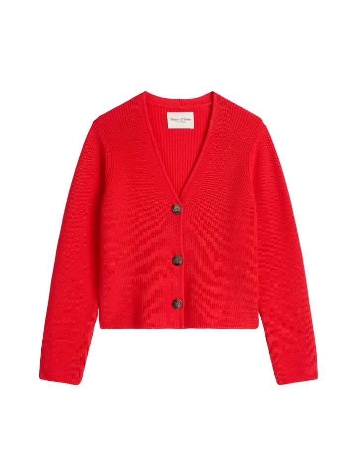 Marc O'Polo Кардиган с V-образным вырезом, свободного кроя, ярко-красного цвета
Marc O'Polo Кардиган с V-образным вырезом, свободного кроя, ярко-красного цвета