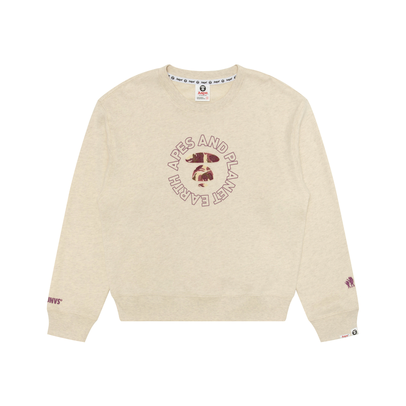 Толстовка с принтом логотипа A Bathing APE Aape, светло-серый
Толстовка с принтом логотипа A Bathing APE Aape, светло-серый