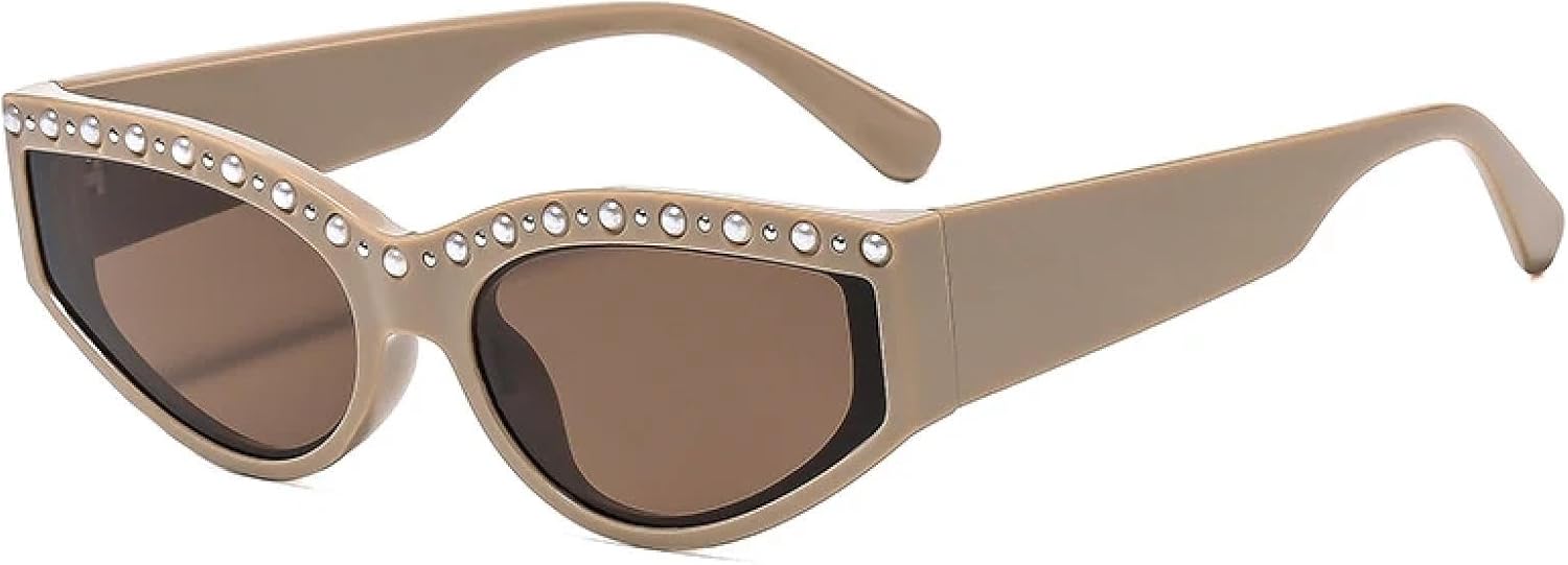 Стильные солнцезащитные очки в форме «кошачий глаз» с бриллиантами, в маленькой оправе, для женщин и мужчин, модные, класса люкс, для путешествий и вождения, с защитой от УФ-излучения UV400 TKKTLLT, Coffee Tea
Стильные солнцезащитные очки в форме «кошачий глаз» с бриллиантами, в маленькой оправе, для женщин и мужчин, модные, класса люкс, для путешествий и вождения, с защитой от УФ-излучения UV400 TKKTLLT, Coffee Tea