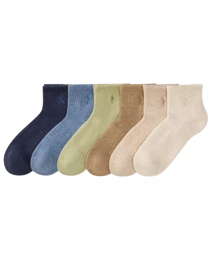 Женские носки 6 пар Cushion Quarter Polo Ralph Lauren, загар/бежевый
Женские носки 6 пар Cushion Quarter Polo Ralph Lauren, загар/бежевый