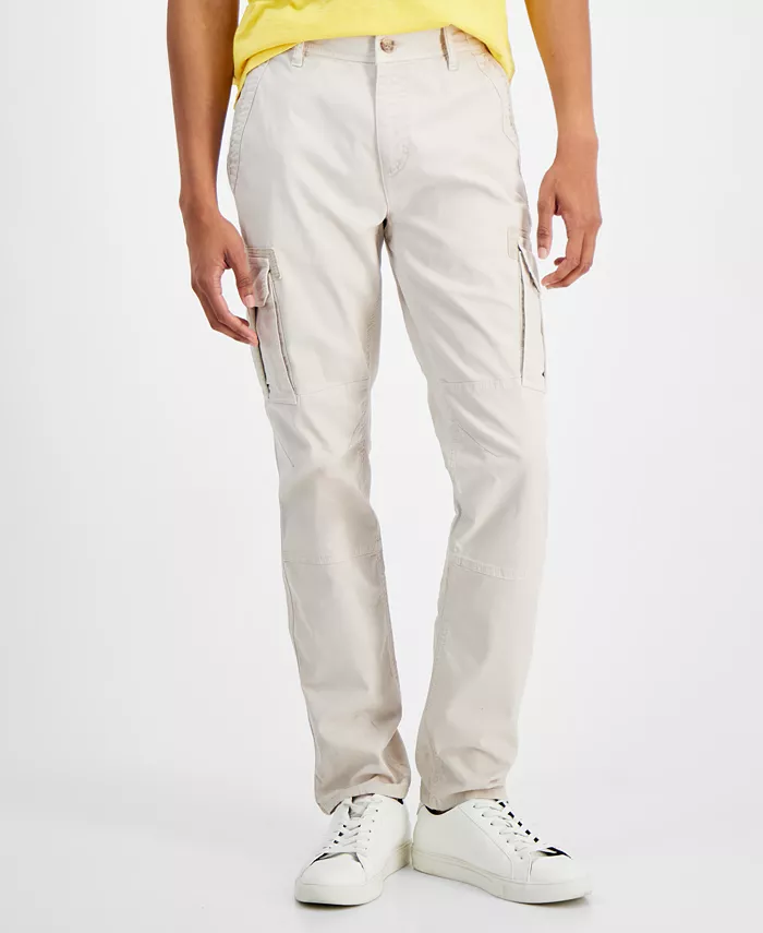 Мужские прямые укороченные карго-брюки Morrison с предварительной окраской ткани Sun + Stone, коричневый/бежевый
Мужские прямые укороченные карго-брюки Morrison с предварительной окраской ткани Sun + Stone, коричневый/бежевый