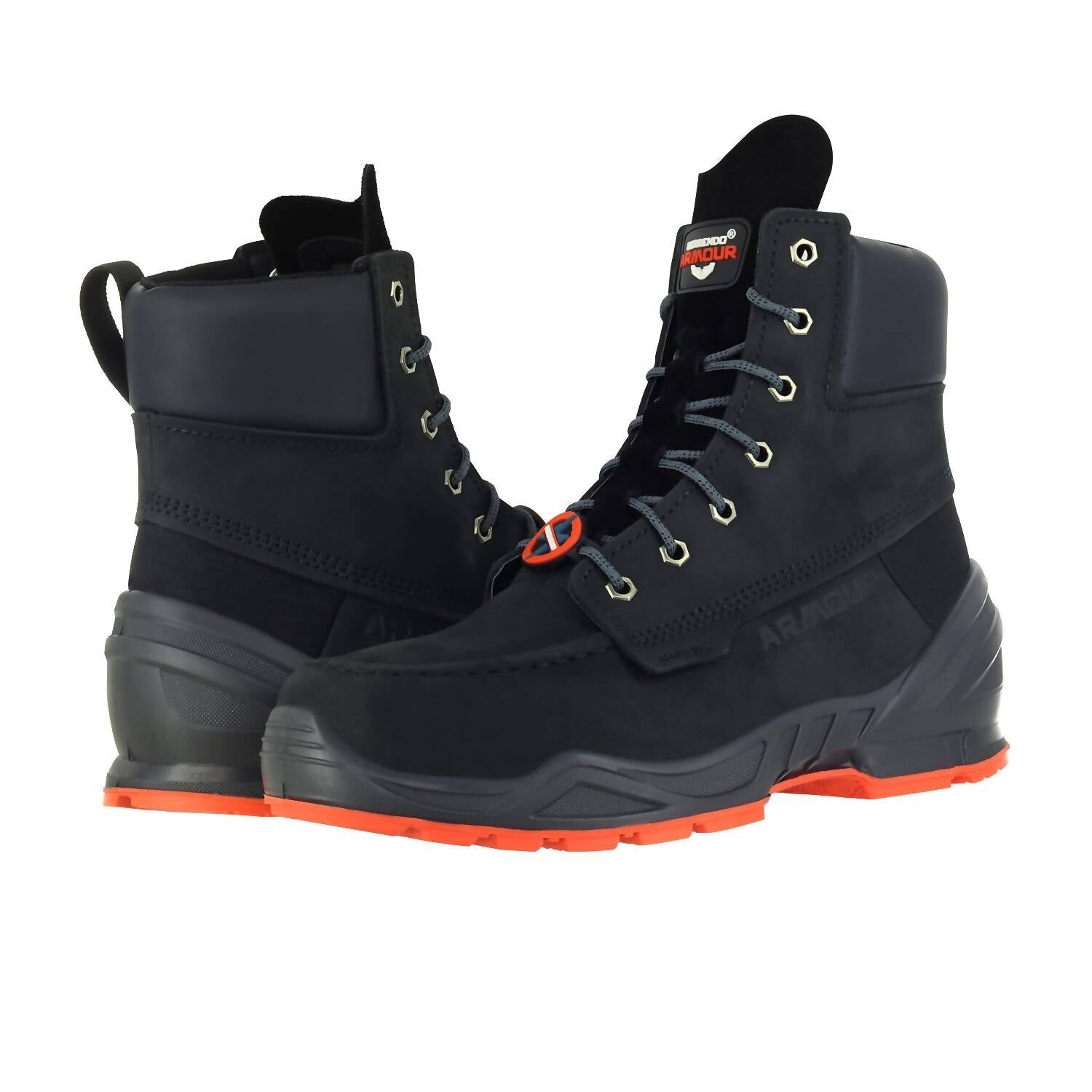 Мужские рабочие ботинки с коротким носком, черный
Мужские рабочие ботинки с коротким носком, черный