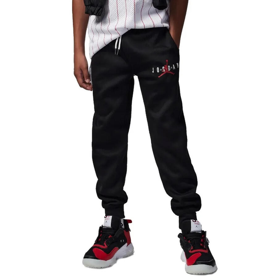 NIKE Черные брюки Jordan Haddad Jumpman для мальчиков
NIKE Черные брюки Jordan Haddad Jumpman для мальчиков