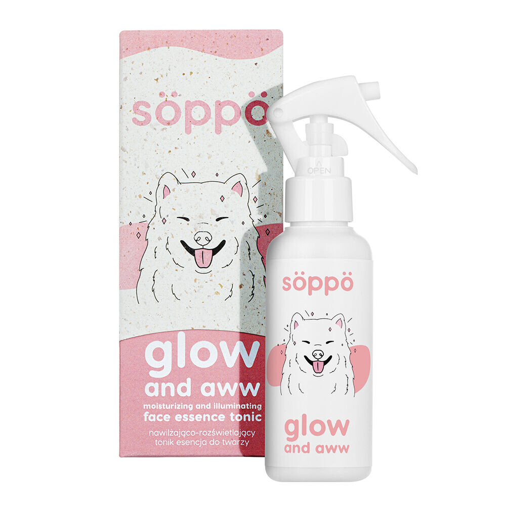 Увлажняющий и осветляющий тоник-эссенция для лица Söppö Glow And Aww, 100 мл
Увлажняющий и осветляющий тоник-эссенция для лица Söppö Glow And Aww, 100 мл