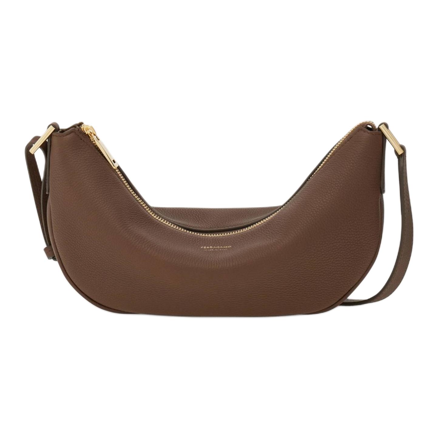 Мини-сумка хобо из телячьей кожи для женщин в глиняном цвете Ferragamo, basic set (bag+dust bag)
Мини-сумка хобо из телячьей кожи для женщин в глиняном цвете Ferragamo, basic set (bag+dust bag)