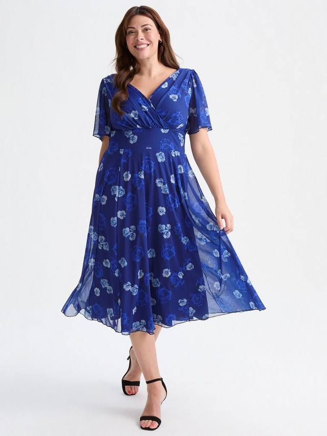 Миди-платье с ангельским рукавом с принтом виктория роуз Scarlett & Jo, синий/разноцветный
Миди-платье с ангельским рукавом с принтом виктория роуз Scarlett & Jo, синий/разноцветный