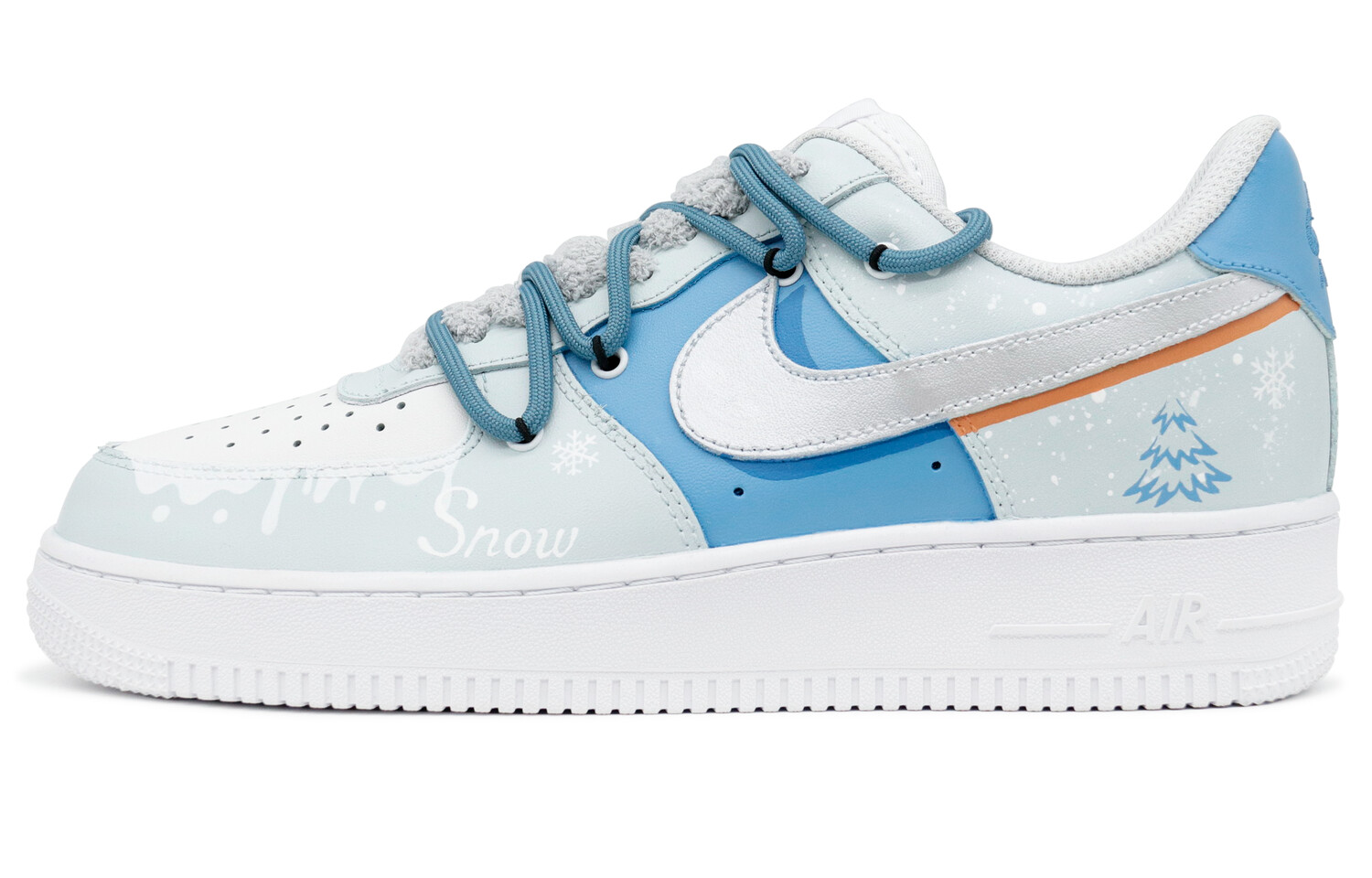 Кроссовки Nike Air Force 1 Skateboarding Shoes Women's Low-top Gray/Blue, цвет Jiang Xue is long
Кроссовки Nike Air Force 1 Skateboarding Shoes Women's Low-top Gray/Blue, цвет Jiang Xue is long