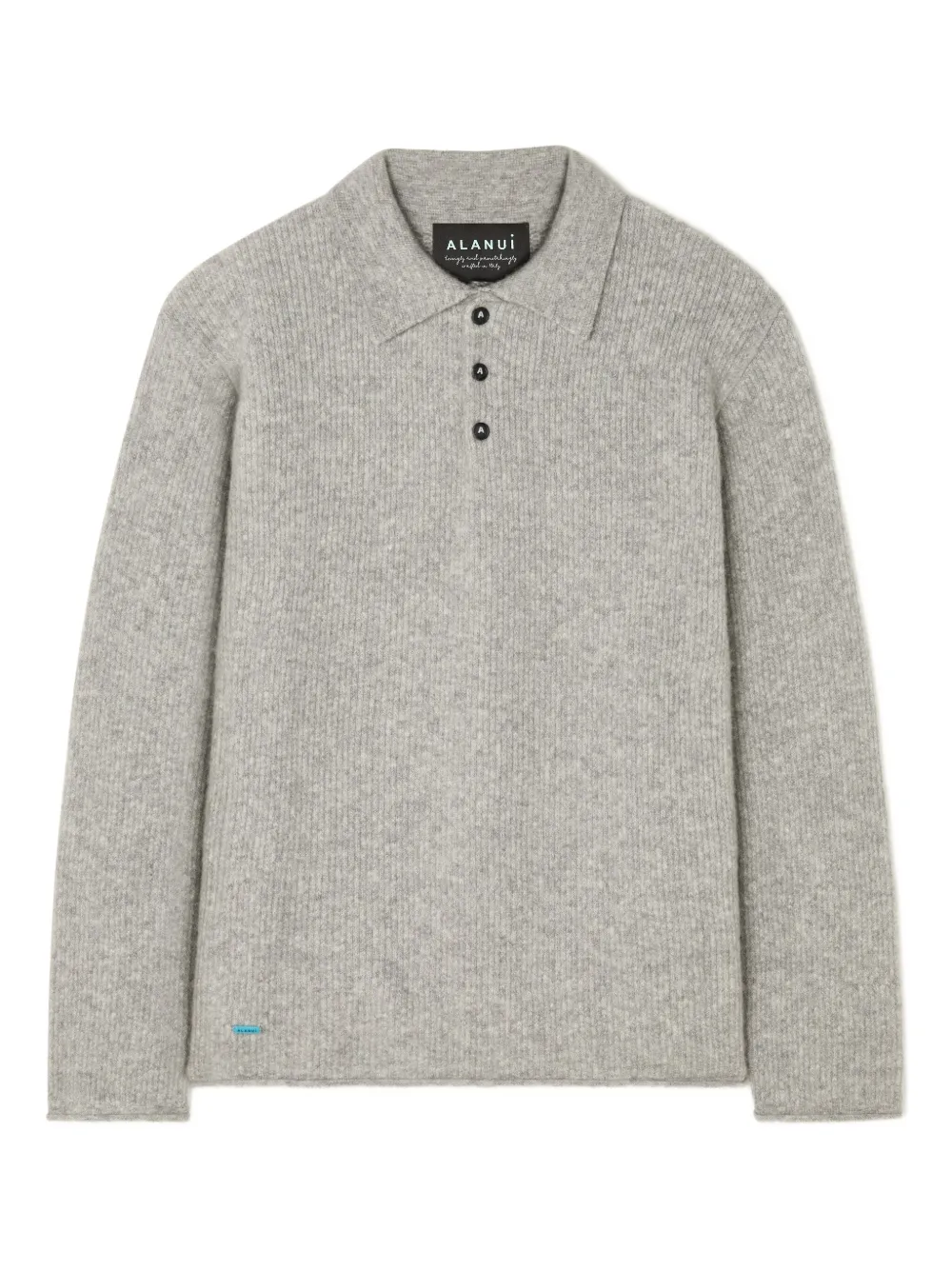 Рубашка поло из смесового кашемира Alanui, серый
Рубашка поло из смесового кашемира Alanui, серый