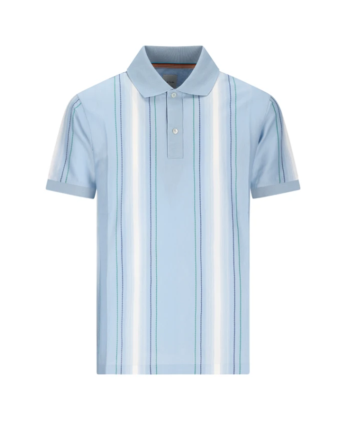 Поло с вертикальной полосой Paul Smith, синий
Поло с вертикальной полосой Paul Smith, синий
