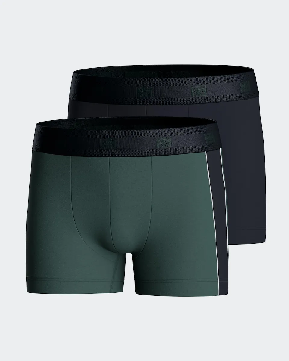 Набор из двух детских боксеров из хлопка Impetus, темно-зеленый
Набор из двух детских боксеров из хлопка Impetus, темно-зеленый