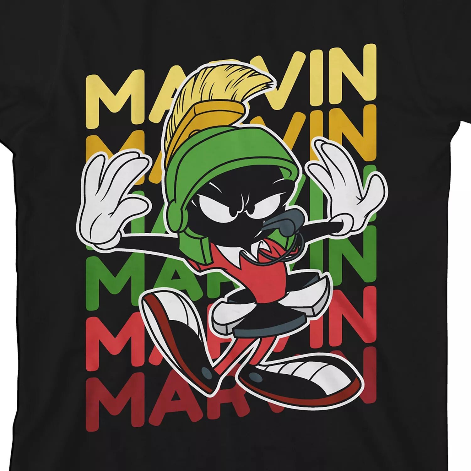 Футболка с рисунком «Марвин Марсианин» для мальчиков 8–20 лет «Космический джем», 1996 г. Licensed Character
Футболка с рисунком «Марвин Марсианин» для мальчиков 8–20 лет «Космический джем», 1996 г. Licensed Character