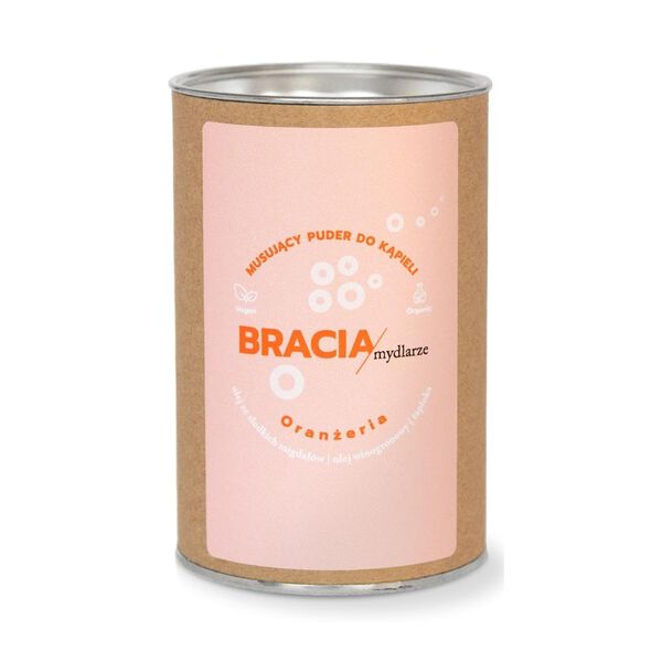 Газированный порошок для ванн Orangery, 300 г Bracia Mydlarze
Газированный порошок для ванн Orangery, 300 г Bracia Mydlarze