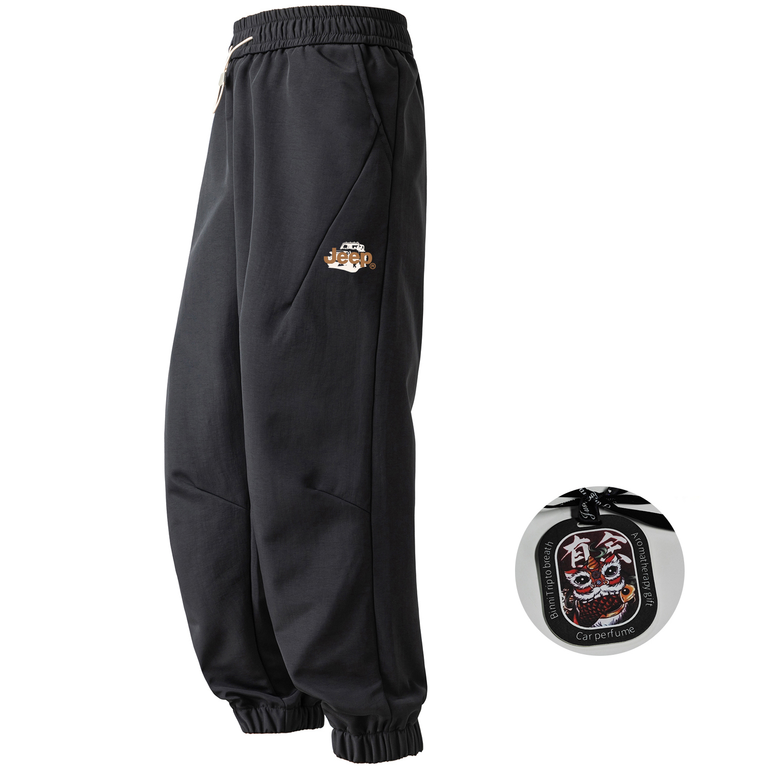 Модные повседневные брюки Unisex Jeep, черный
Модные повседневные брюки Unisex Jeep, черный