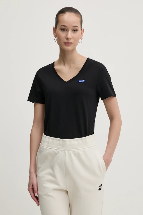 Хлопковая футболка HUGO Blue classic v_b, черный
Хлопковая футболка HUGO Blue classic v_b, черный
