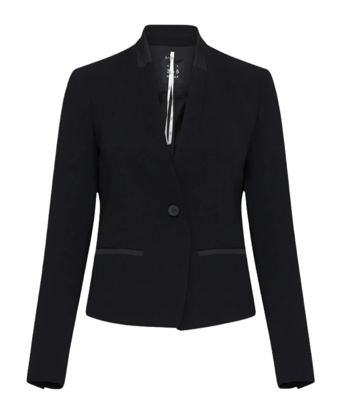 Креповый блейзер R Миранда Marella, черный
Креповый блейзер R Миранда Marella, черный