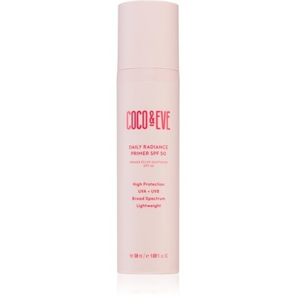 COCO EVE Daily Radiance Primer Spf 50 Высокая защита от ультрафиолетовых лучей 50 мл Coco & Eve
COCO EVE Daily Radiance Primer Spf 50 Высокая защита от ультрафиолетовых лучей 50 мл Coco & Eve