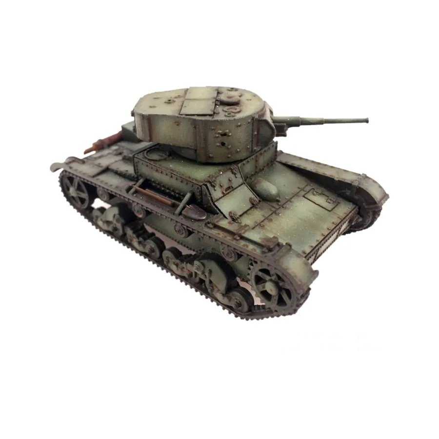 Легкий танк Т-26, WWII - Russian (28mm) (Trenchworx)
Легкий танк Т-26, WWII - Russian (28mm) (Trenchworx)