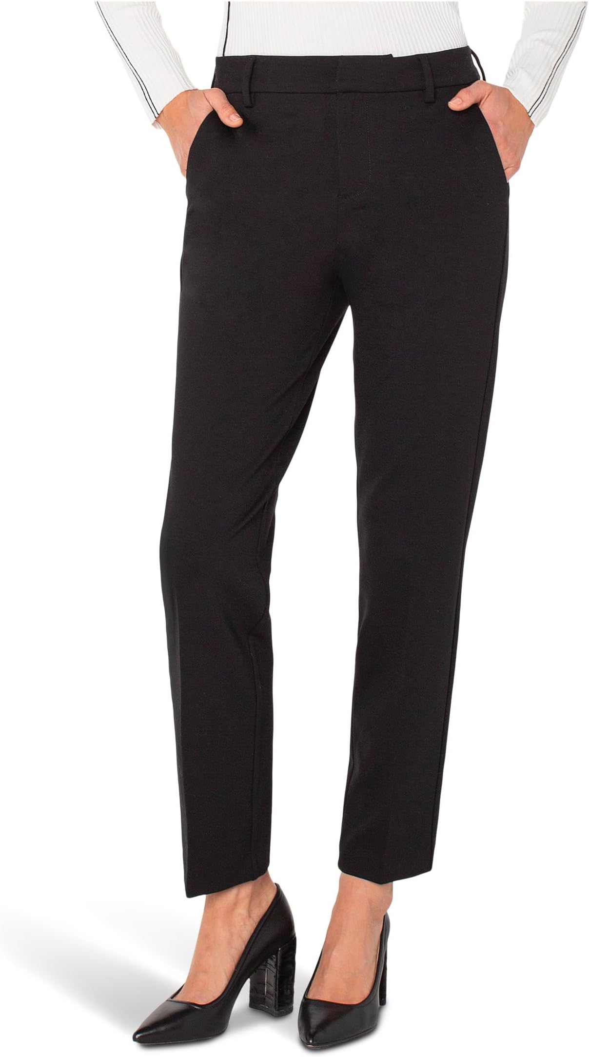 Брюки Liverpool Los Angeles Kelsey High-rise Trouser 28" Inseam, черный
Брюки Liverpool Los Angeles Kelsey High-rise Trouser 28" Inseam, черный
