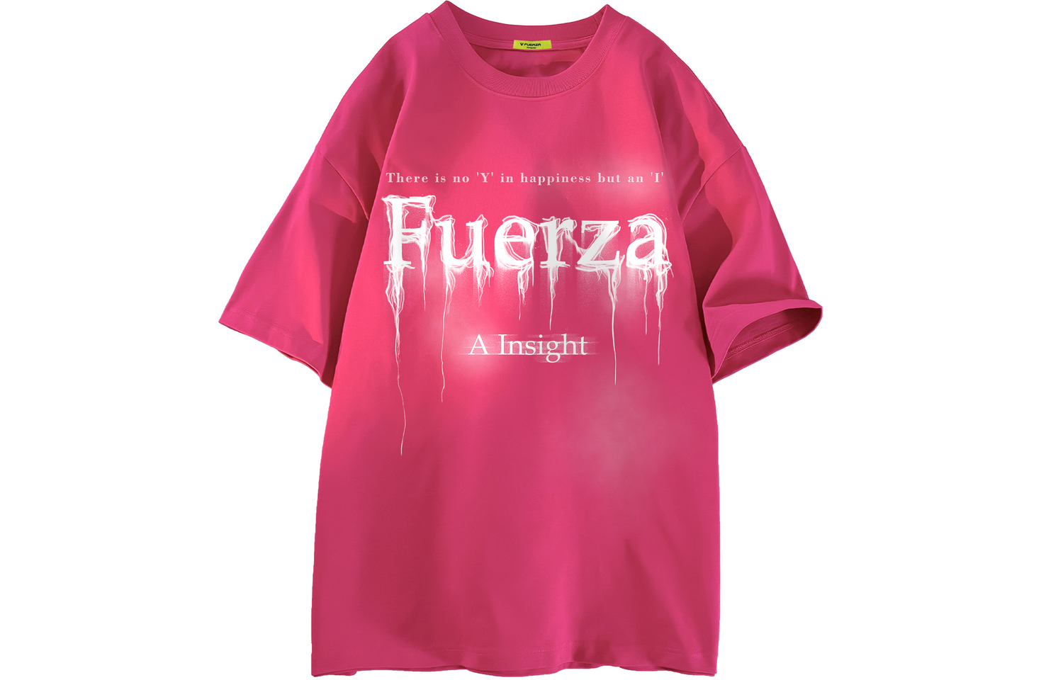 Футболка унисекс FUERZA, розовый
Футболка унисекс FUERZA, розовый