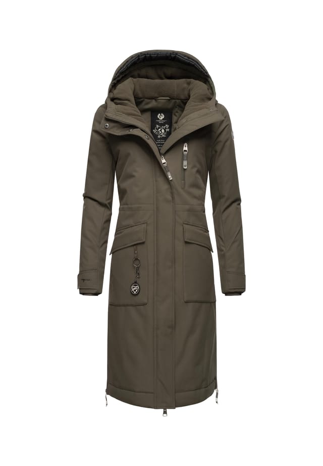 Зимнее пальто refutura remake Ragwear, зеленый
Зимнее пальто refutura remake Ragwear, зеленый