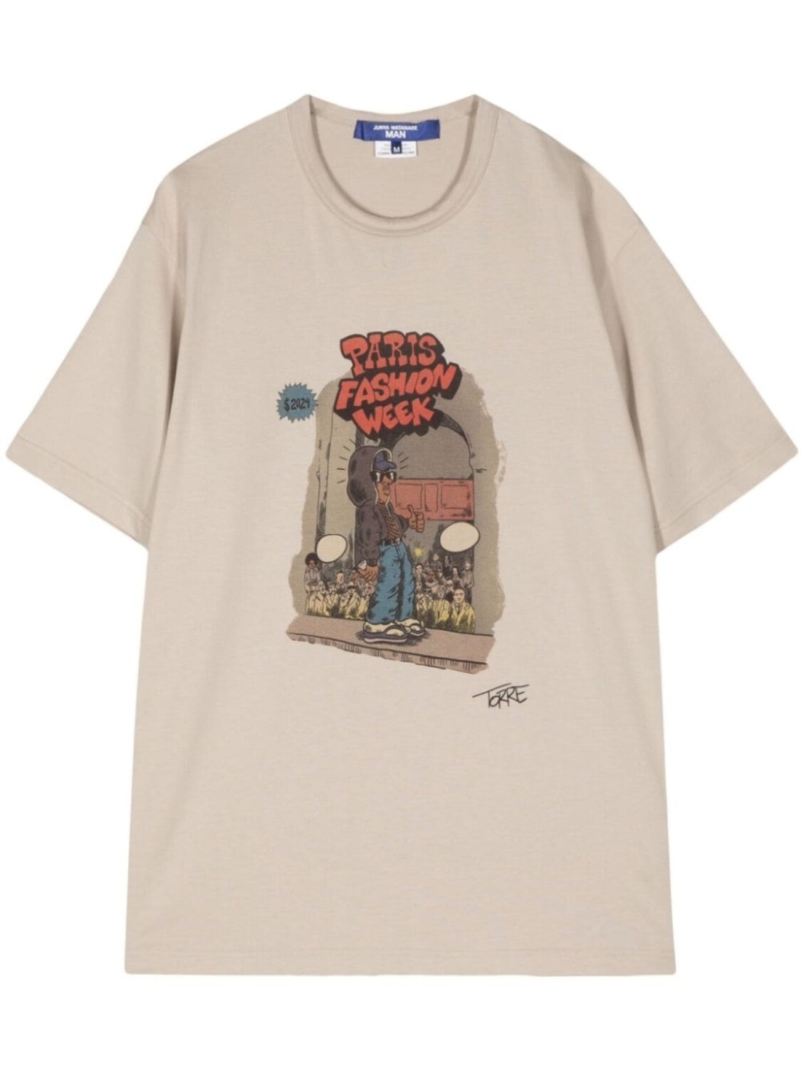 Хлопковая футболка с графическим принтом Junya Watanabe МУЖЧИНА, бежевый
Хлопковая футболка с графическим принтом Junya Watanabe МУЖЧИНА, бежевый