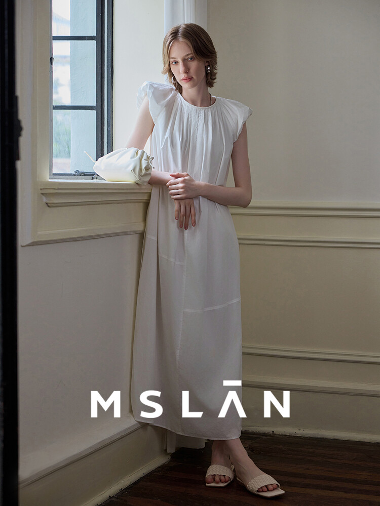 Платье летнее Yunwu Gardenia Mslan с пышными рукавами, белый
Платье летнее Yunwu Gardenia Mslan с пышными рукавами, белый