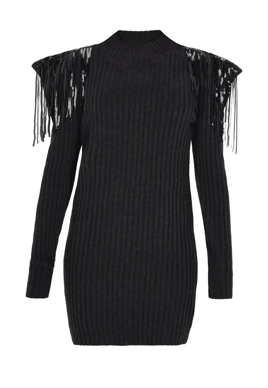 Вязаное платье faina, черный
Вязаное платье faina, черный