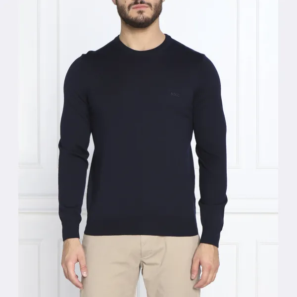 Свитер обычного кроя на пуговицах Boss, синий
Свитер обычного кроя на пуговицах Boss, синий