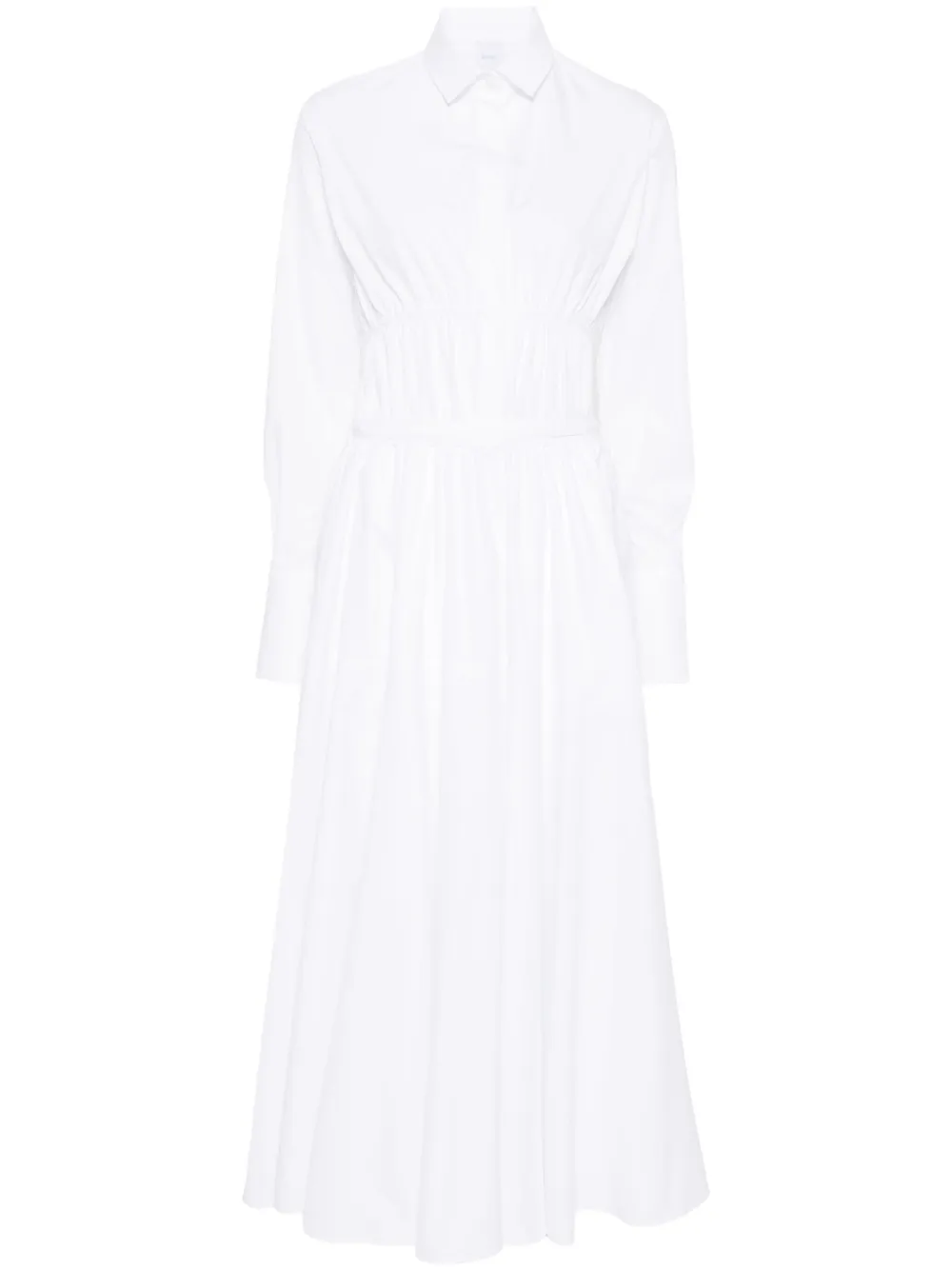 Поплиновое платье-рубашка PATOU, белый
Поплиновое платье-рубашка PATOU, белый