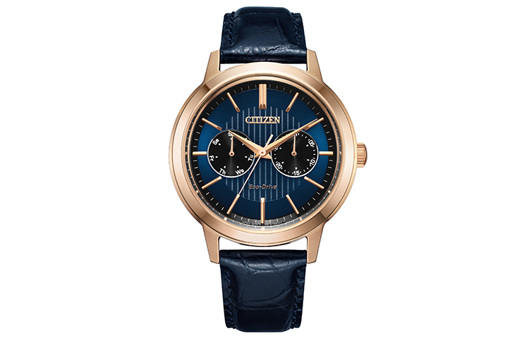 CITIZEN Часы Ecology Drive Collection Light Powered Quartz Movement Cow Leather Strap Watch Men's Watch Blue Dial, Blue 
CITIZEN Часы Ecology Drive Collection Light Powered Quartz Movement Cow Leather Strap Watch Men's Watch Blue Dial, Blue