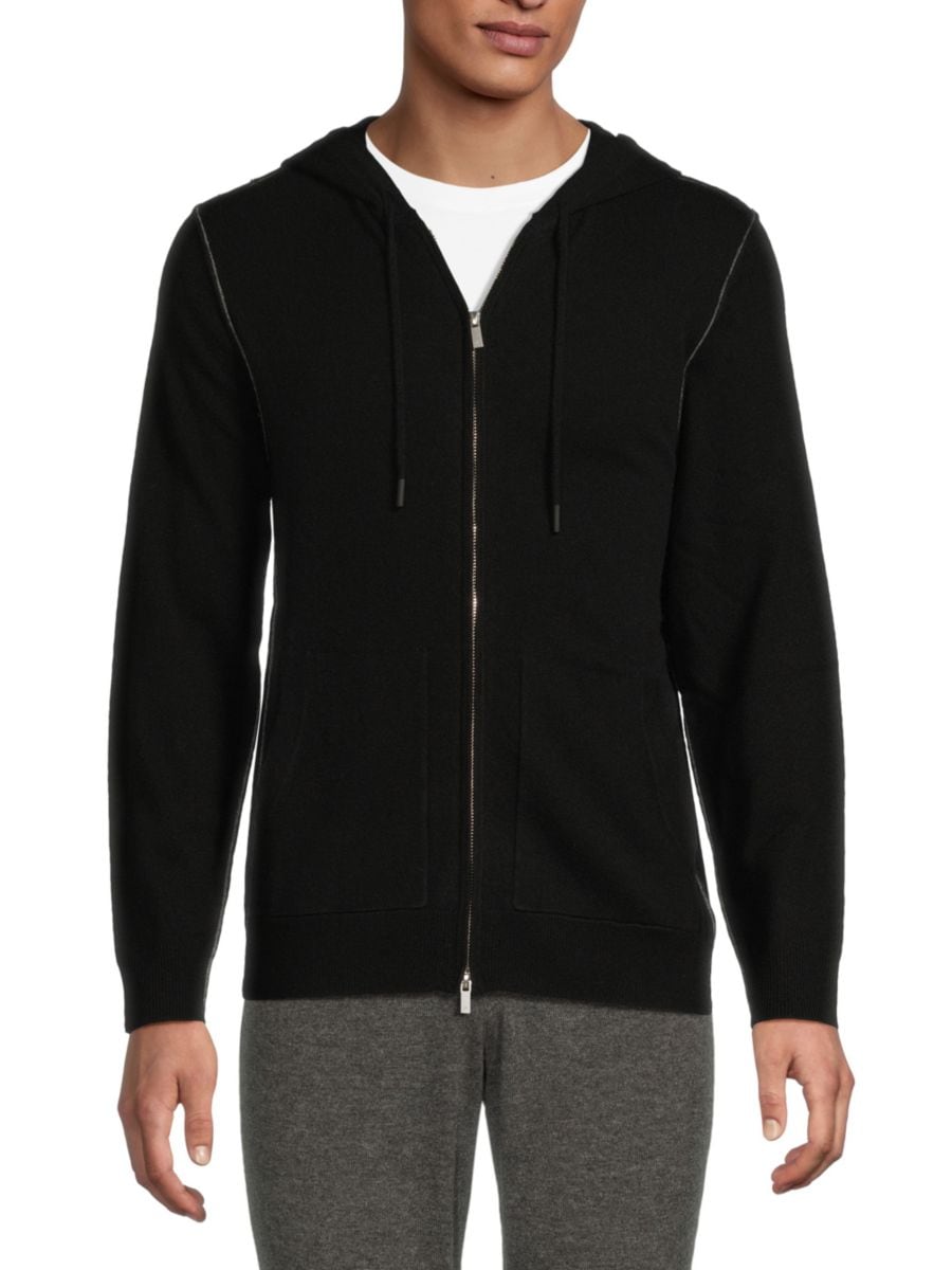 Толстовка с капюшоном на молнии из шерсти и кашемира с отделкой в виде кокетки Naadam, цвет Black Granite
Толстовка с капюшоном на молнии из шерсти и кашемира с отделкой в виде кокетки Naadam, цвет Black Granite