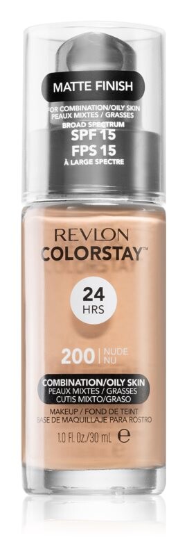 Стойкая основа для жирной и комбинированной кожи Revlon Cosmetics ColorStay™, оттенок 200 Nude 30 мл
Стойкая основа для жирной и комбинированной кожи Revlon Cosmetics ColorStay™, оттенок 200 Nude 30 мл