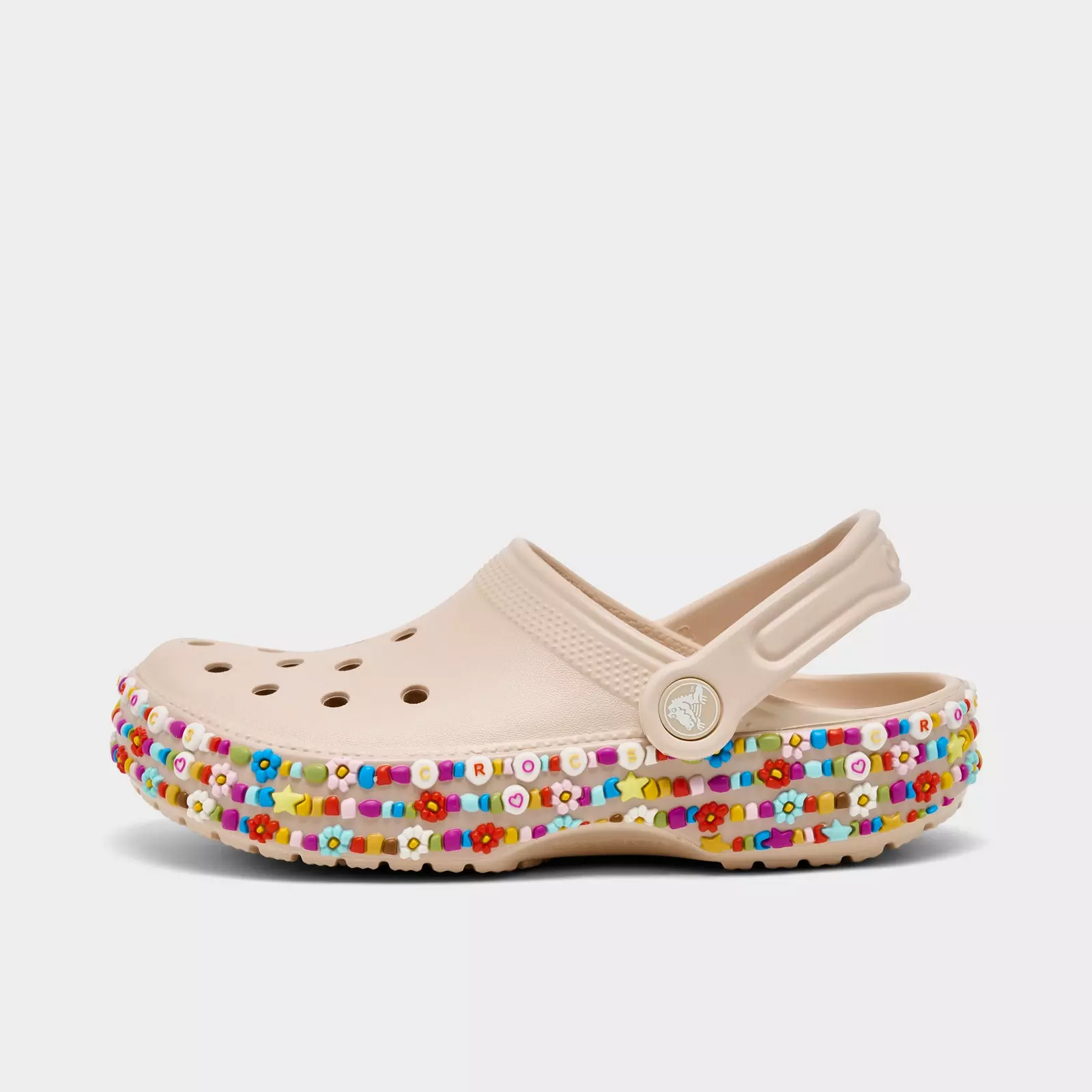 Кроксы Girls' Little Kids' Crocs Friendship Bracelet Classic Clog, бежевый
Кроксы Girls' Little Kids' Crocs Friendship Bracelet Classic Clog, бежевый