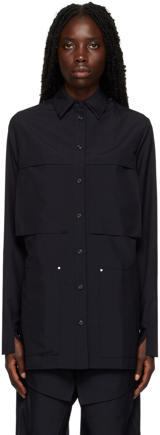 Темно-синяя рубашка с травами Paris Georgia
Темно-синяя рубашка с травами Paris Georgia