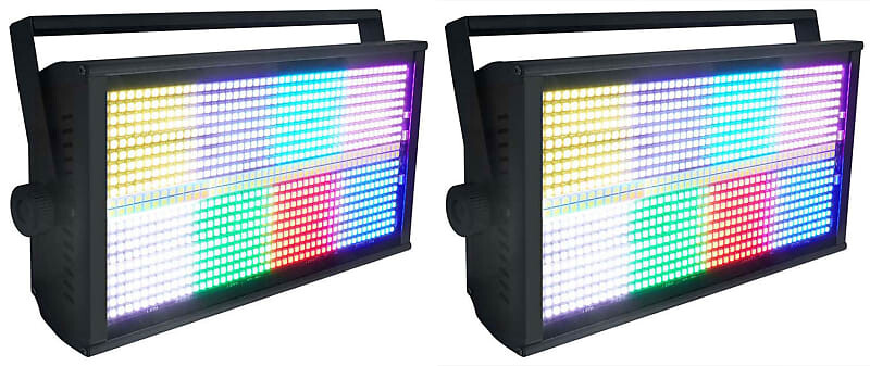 (2) Rockville STAGE PANEL 864 LED RGB Pro Stage Wash Lights+Strobe+Matrix Combo (2) STAGE PANEL 864
(2) Rockville STAGE PANEL 864 LED RGB Pro Stage Wash Lights+Strobe+Matrix Combo (2) STAGE PANEL 864