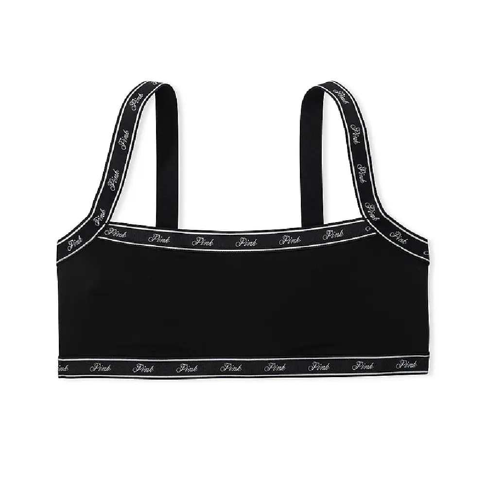 Бюстгальтер Victoria's Secret Pink Micro Logo Straight-neck, черный
Бюстгальтер Victoria's Secret Pink Micro Logo Straight-neck, черный