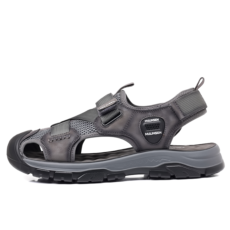 Mulinsen Пляжные сандалии мужские, черные, серые
Mulinsen Пляжные сандалии мужские, черные, серые