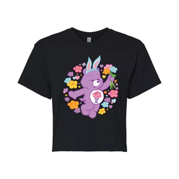 Укороченная футболка с изображением медведей-заботливых медведей для юниоров Licensed Character, черный
Укороченная футболка с изображением медведей-заботливых медведей для юниоров Licensed Character, черный