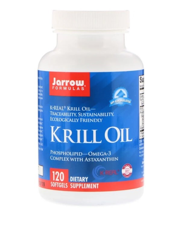 Масло криля, 120 мягких капсул, Jarrow Formulas
Масло криля, 120 мягких капсул, Jarrow Formulas