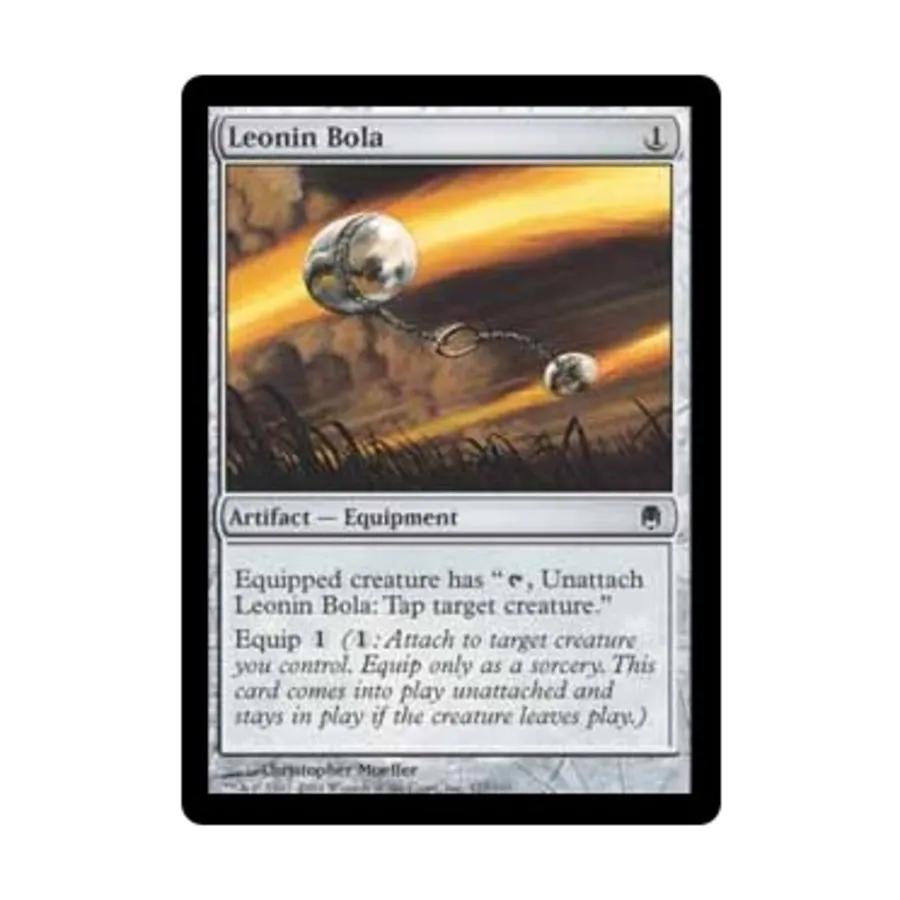 CCG Леонин Бола (К), MTG - Darksteel
CCG Леонин Бола (К), MTG - Darksteel