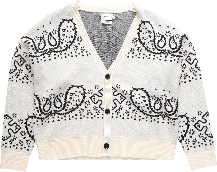 Кардиган Rhude Bandana Stripe Cardigan 'Creme/Black', кремовый, Бежевый, Кардиган Rhude Bandana Stripe Cardigan 'Creme/Black', кремовый
Кардиган Rhude Bandana Stripe Cardigan 'Creme/Black', кремовый, Бежевый, Кардиган Rhude Bandana Stripe Cardigan 'Creme/Black', кремовый